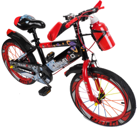Bicicleta copii 10-14 ani cu bidon pentru apa in suport JHT 20 inch rosu