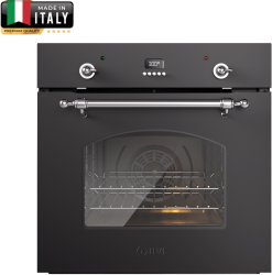 Cuptor electric cu convectie incorporabil 65 litri ILVE Nostalgie OV60SNE3/MGC negru/argintiu 