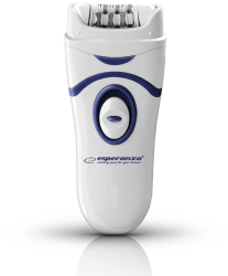Epilator cu baterii 2viteze Alb/Albastru Copacabana ESPERANZA 