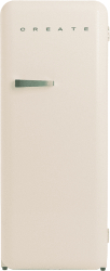 Frigider Retro CREATE 281 litri crem/sage 
