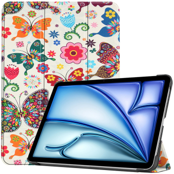 Husa Cu Grad Ridicat de Protectie pentru iPad Air 13 2024 X22 MicroTwine Butterfly 