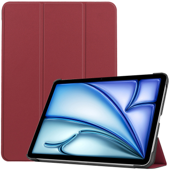 Husa Cu Grad Ridicat de Protectie pentru iPad Air 13 2024 X24 MicroTwine Elegant Ruby 