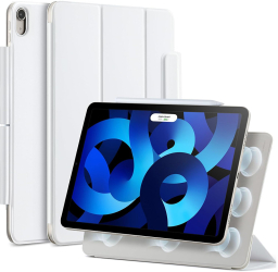 Husa Cu Grad Ridicat de Protectie pentru iPad Pro 11 2018/iPad Air 4/5/11 2020/2022/2024 X65 TPU Pearl White 