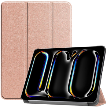 Husa Cu Grad Ridicat de Protectie pentru iPad Pro 13 2024 X25 MicroTwine Strawberry Gold 