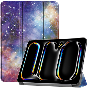 Husa Cu Grad Ridicat de Protectie pentru iPad Pro 13 2024 X30 MicroTwine Galaxy 
