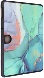 Husa pentru OnePlus Pad Go/Oppo Pad Air2/Oppo Pad Neo SoLSiA W54 Nanotextil Lucky Green Time 