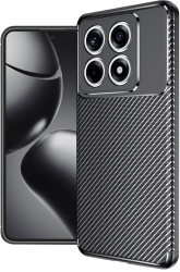 Husa pentru Xiaomi 14T Pro - Techsuit CarbonFiber - Black 