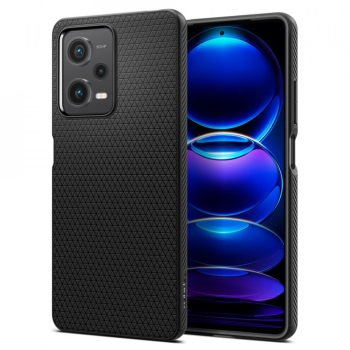 Husa pentru Xiaomi Redmi Note 12 Pro 5G / Poco X5 Pro - Spigen Liquid Air - Matte Black 