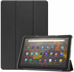Husa Protectie pentru Amazon Fire HD 10 2021/Amazon Fire HD 10 Plus 2021 Sol Safe C17 Nanotextil Deep Dark 