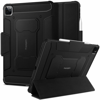 Husa Protectie pentru Apple iPad Pro 12.9 2021/2022 SoL Grip C24 TPU Deep Dark 