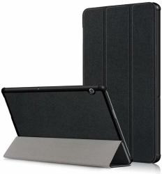 Husa Protectie pentru Huawei Mediapad T5 10.1 2018 W09/W19/L03/L09 Sol Safe C53 Nanotextil Deep Dark 