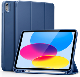 Husa Protectie pentru iPad 10 2022 10.9 SoL Compact C79 Termoplastic Albastru Marin 