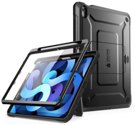 Husa Cu Grad Ridicat de Protectie pentru iPad 10 2022 10.9 D81 Thermoresistant plastic Intense Dark 