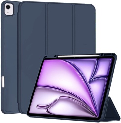 Husa Protectie pentru iPad Air 13 2024 Q46 TPU Dark Blue 