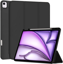 Husa Protectie pentru iPad Air 13 2024 Q48 TPU Deep Dark 