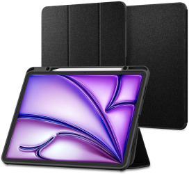 Husa Protectie pentru iPad Air 4 2020/Air 5 2022/Air 11 2024 G91 Nailon Deep Dark 