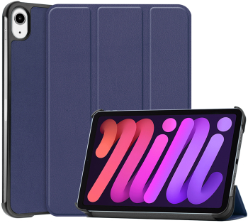 Husa Protectie pentru iPad mini 6 2021 SoL Compact C41 Nanotextil Blue 
