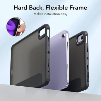 Husa Protectie pentru iPad mini 6 2021 SoL Grip S42 Lexgard Negru 