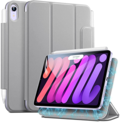 Husa Protectie pentru iPad mini 6 2021 Sol Safe C85 TPU Gri 