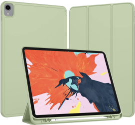 Husa Protectie pentru iPad Pro 12.9 2018/2020/2021/2022 R5 TPU Matcha Lucky Green 
