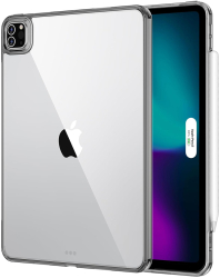 Husa Protectie pentru iPad Pro 13 2024 M83 Acrilic Transparent Black 