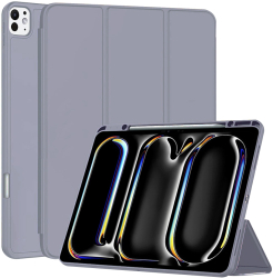 Husa Protectie pentru iPad Pro 13 2024 Q40 TPU Plum Violet 