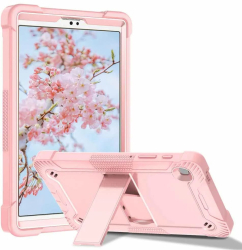 Husa Protectie pentru Samsung Galaxy Tab A7 Lite 8.7 inch T220/T225 2021 + Folie R80 Lexgard Golden Rose