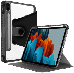 Husa Protectie pentru Samsung Galaxy Tab S7/S8 G62 Lexgard Deep Dark 