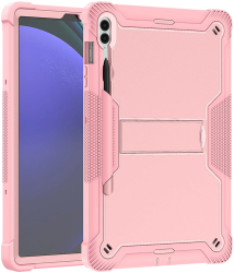 Husa Protectie pentru Samsung Galaxy Tab S9 FE Plus + Folie R77 Lexgard Golden Rose