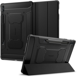 Husa Protectie pentru Samsung Galaxy Tab S9 FE Plus SoLSiA F76 TPU Deep Dark 