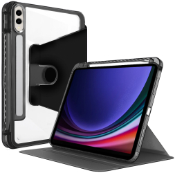 Husa Protectie pentru Samsung Galaxy Tab S9 Plus/S9 FE Plus/S10 Plus G66 Lexgard Deep Dark 