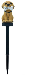 Lampa solara LED de gradina IP 67 44 cm Gonga® Galben 