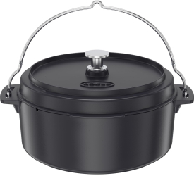 Oala cu capac pentru copt/gratar Ø 35 cm Rosle Dutch Oven fonta 