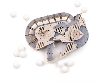 Puzzle 3D Pistol de Ping-Pong EWA Lemn 153 Piese 