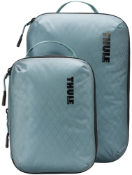 Set saculeti de depozitare Thule Compression Packing Cube mic + mediu albastru