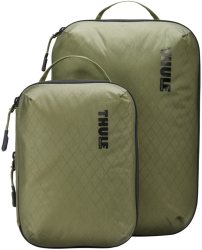 Set saculeti de depozitare Thule Compression Packing Cube mic + mediu kaki 