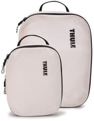 Set saculeti de depozitare Thule Compression Packing Cube mic si mediu alb