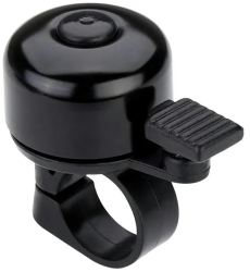 Sonerie pentru bicileta retro Gonga® Negru 