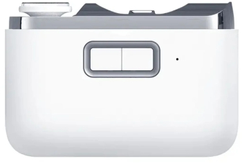 Unghiera electrica 2 in 1 GAVIO pentru taierea si pilirea unghiilor manichiura adulti copii portabila USB lanterna LED Alb