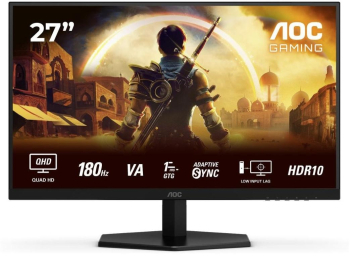 Monitor LED AOC Gaming AGON Q27G42XNE 27 inch QHD VA 0.5 ms 180 Hz HDR 