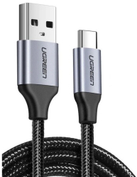 Cablu pentru incarcare si transfer de date UGREEN US288 USB\/USB Type-C Quick Charge 3A 5V 1m Negru 