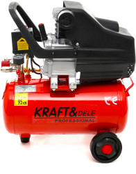 Compresor cu ulei 24L + Set 8 in 1 Kraft&Dele KD400-K3 