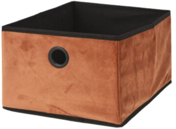 Cutie depozitare deschisa culoarea caramiziu 32x25x8 cm Storage Solutions 