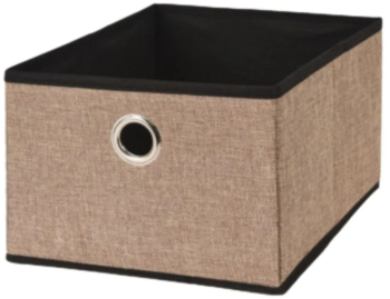 Cutie depozitare deschisa culoarea maro 32x25x8 cm Storage Solutions 