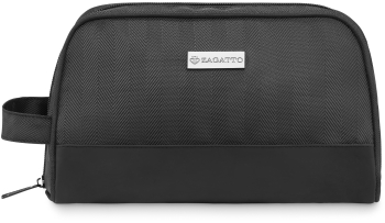 Geanta cosmetice Zagatto R Negru Universala Multifunctionala Impermeabila Maner confortabil Usoara Spatioasa 18x25x13cm ZG840