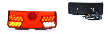 LAMPA MULTIFUNCTIONALA SPATE STANGA LED 1059 W138dL 12V-24V 7 FUNCTII WAS 