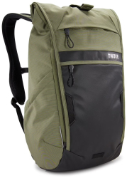 Rucsac urban cu compartiment laptop Thule Paramount Commuter 18L Olive Green 