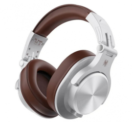 Casti cu microfon OneOdio Fusion A70 Bluetooth/3.5mm jack/6.5mm jack Silver 
