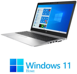 Laptop HP EliteBook 850 G6 Quad Core i7-8565U 16GB DDR4 SSD FHD Win 11 Home 