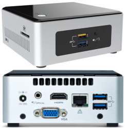 MiniPC INTEL NUC5CPYH Intel Core Celeron N3060 8GB DDR3 SSD 120GB Intel HD Graphics WIFI 